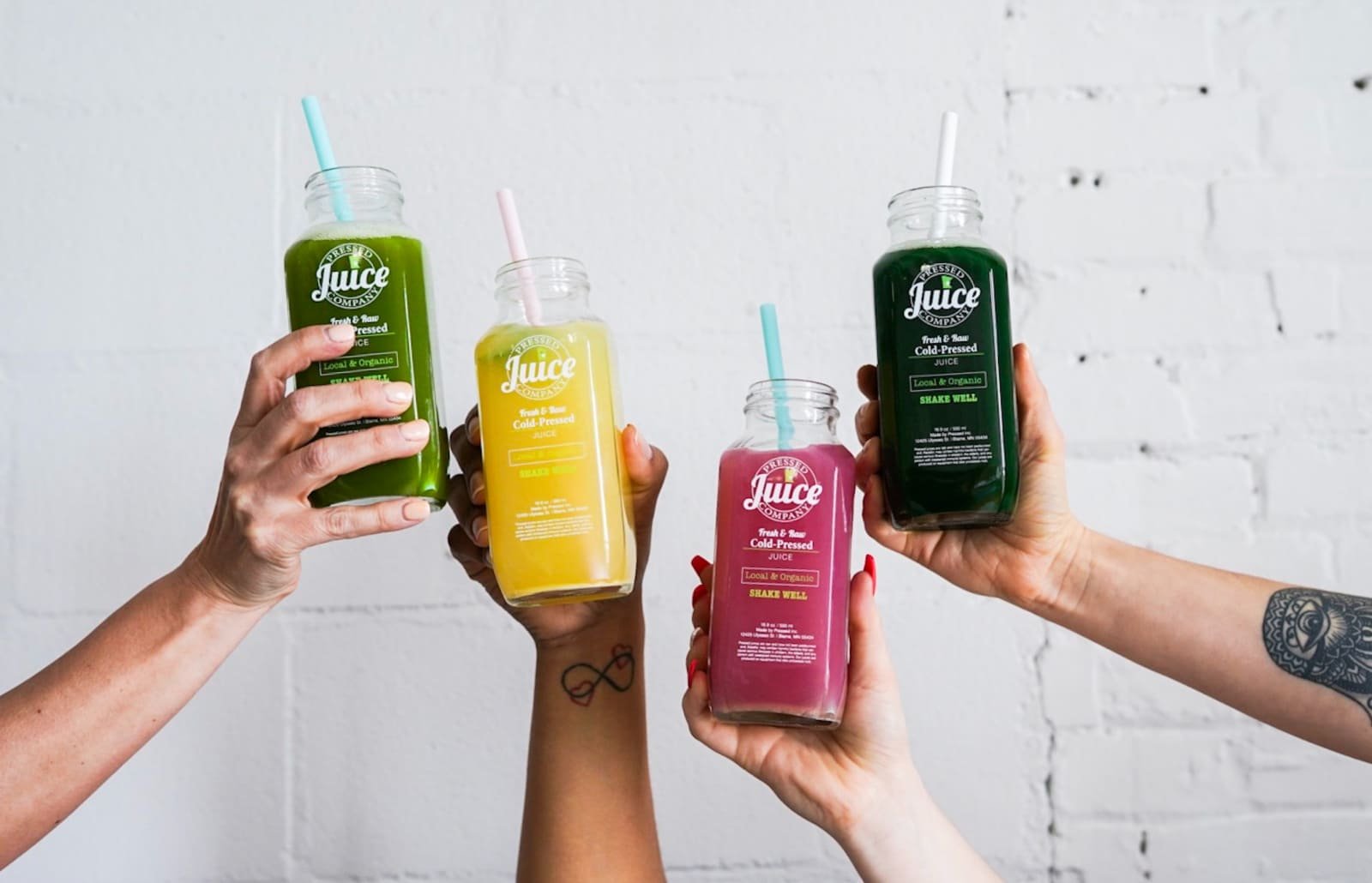 Bottles of Juice